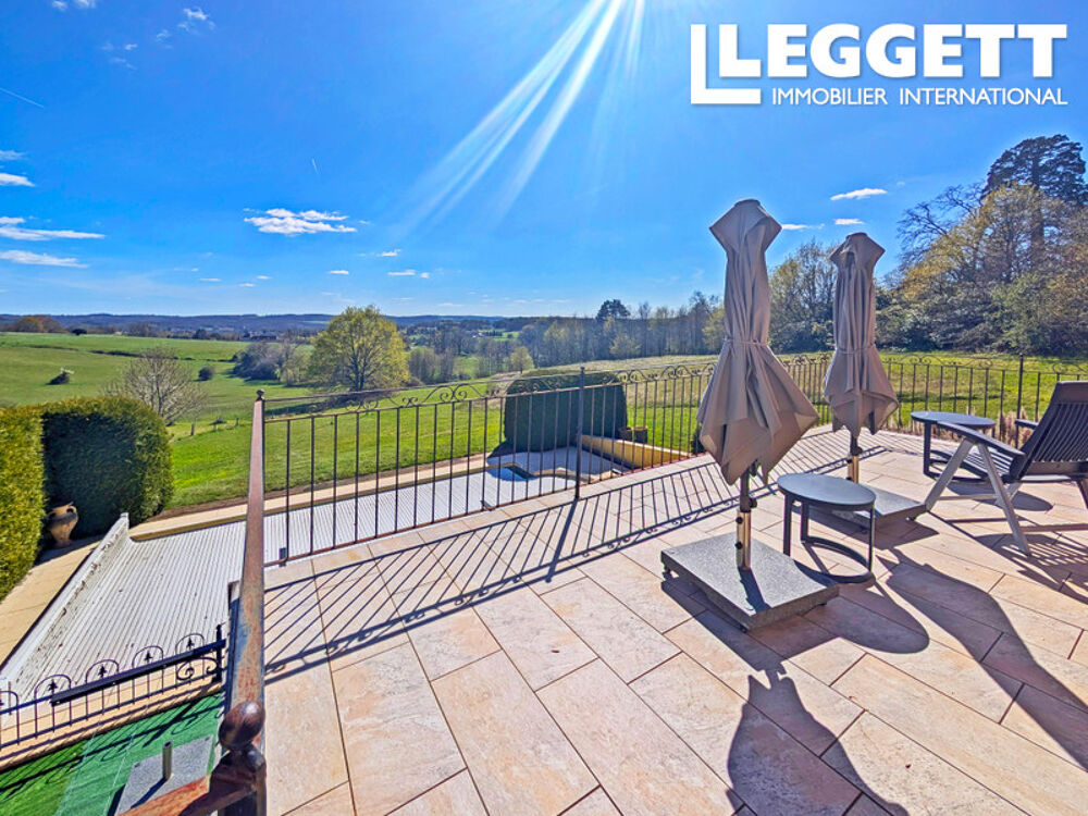 Vente Maison Une belle maison de 5 chambres avec terrasse, piscine, prairie et vue panoramique ! Prix négociable ! Clermont-d'excideuil