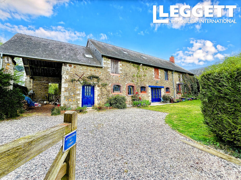 Vente Maison Charmante maison de campagne de 4 chambres située dans 1,5 acres de pâturage au c?ur de la Normandie. Saint-martin-des-landes