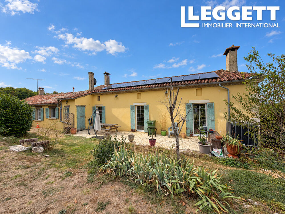 Vente Maison Bâtisse de caractère avec gite indépendant et piscine sur un terrain de 2.6 hectares! Saint-jory-las-bloux