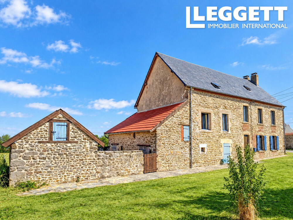 Vente Maison Maison de campagne + maison d'amis, granges, 4679 m² terrain, belle vue, hameau calme, proche commodités Évaux-les-bains