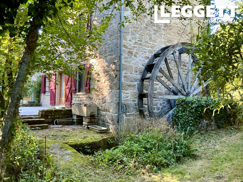 Vente Maison Moulin rénové situé sur un terrain entièrement privé de 1,5 ha, composé en partie de bois, partie de prairie Saint-pardoux-morterolles