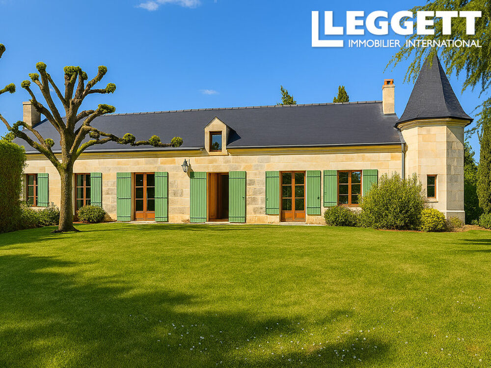 Vente Maison Charmante propriété de caractère de 4 chambres avec piscine proche de la Loire, au nord de Saumur Gennes-val-de-loire