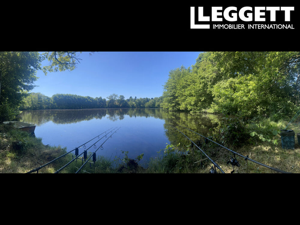Etang privé de 300 ans, entouré de bois. Situé dans un cadre idyllique, propriété fermée.