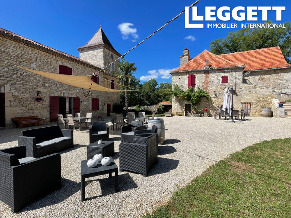 Vente Maison Domaine de caractère avec gîtes, chambres d'hôtes et maison principale ? Une propriété d'exception dans le Lot Pontcirq
