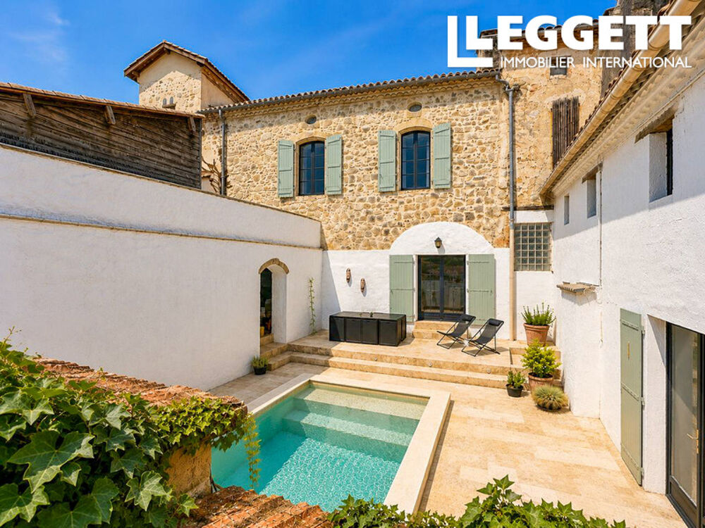 Vente Maison Belle maison de village de caractère entièrement rénovée avec piscine chauffée et appartement indépendant Sos