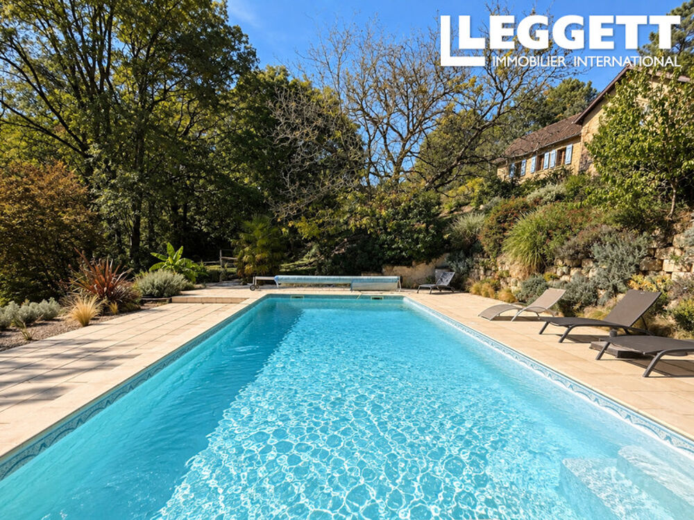 Vente Maison Magnifique ferme en pierre du XIXe siècle rénovée avec piscine chauffée, vue panoramique proche de Sarlat Saint-andrÉ-d'allas