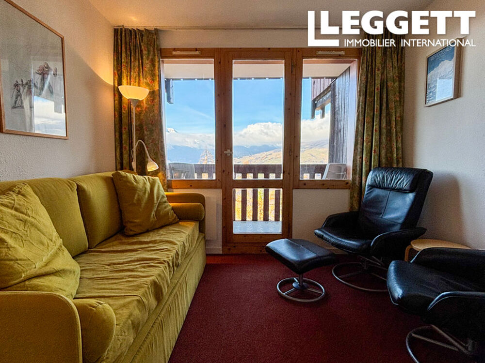 Vente Appartement Studio de 22m� avec coin montagne aux Coches, La Plagne. Acc�s facile aux remont�es et pistes La plagne tarentaise