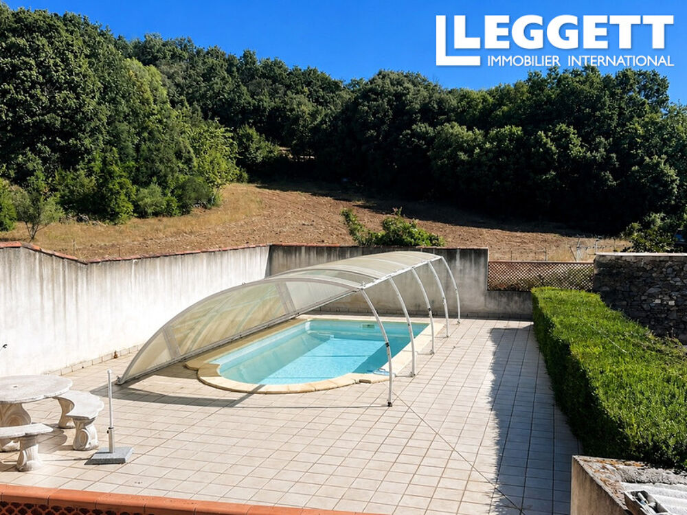 Vente Maison Un havre de paix : deux maisons communicantes, piscine, dépendances et 8 000 m² de paturage et bois. Pardailhan