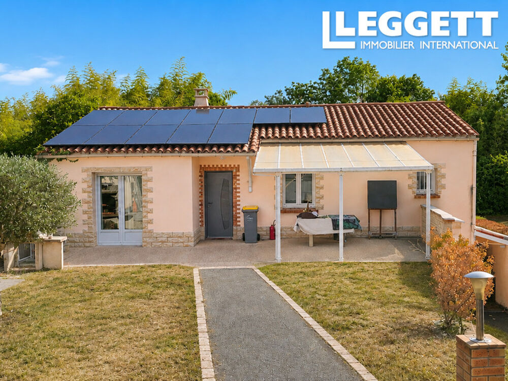 Vente Maison Maison avec sous-sol aménagé, 91 m² panneaux  solaire, clim réversible, 2 ch. ? DPE C Fontenay le Comte<br /> Fontenay-le-comte