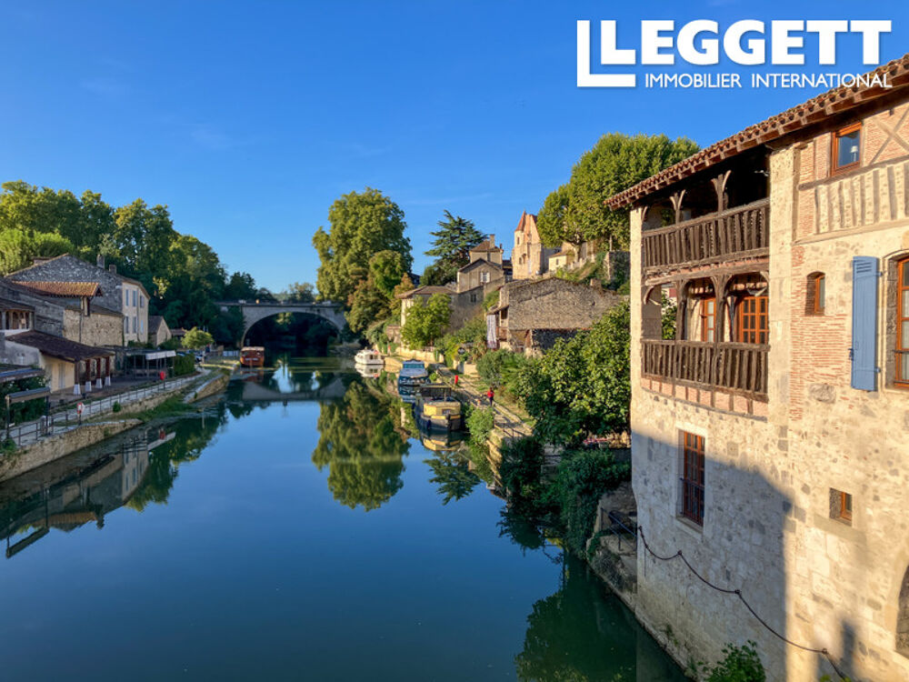 Vente Maison Maison de ville rénovée en bord de Baïse, avec jardin privé et grand garage, au c?ur du Nérac historique NÉrac
