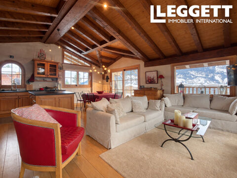   Chalet 4 Chambres au C?ur de Le Praz ? Vues Montagne et Acc�s 3 Vall�es Maison - 5 pi�ce(s) - 106 m�