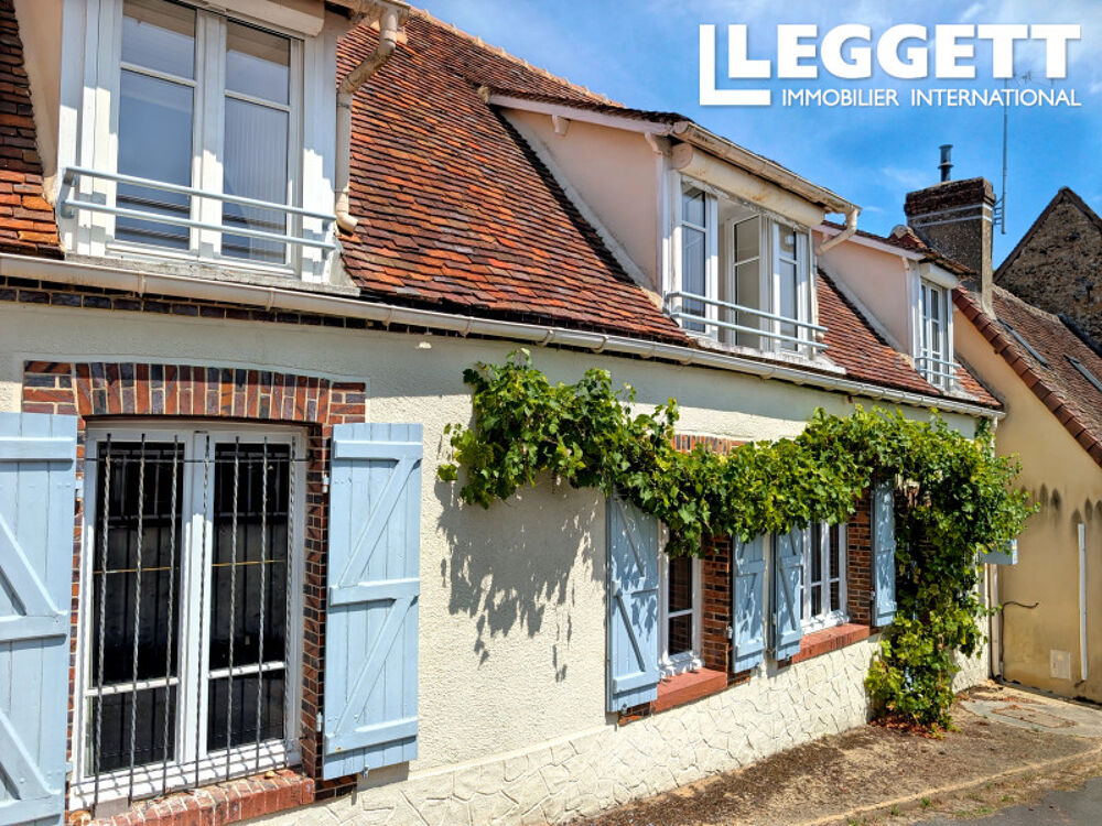 Vente Maison Parc Naturel du Perche, En village et en position dominante, maison mitoyenne avec atelier d'artiste, jardin.. RÉmalard en perche