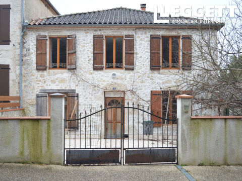   A 20 minutes d'Agen et de l' A62, grande maison familiale en pierre au centre d'un  village tranquille. Maison - 5 pi�ce(s) - 157 m�