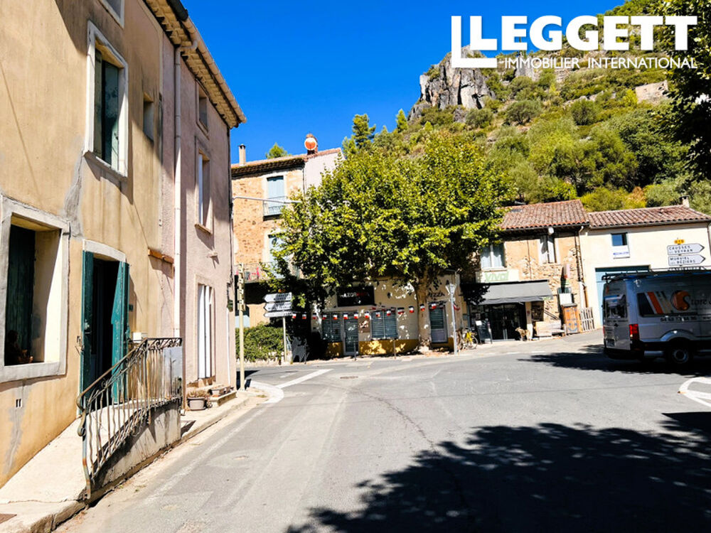Vente Maison ROQUEBRUN ? Charmante maison de village avec 3 chambres, grande terrasse et jardin potager en bordure de l?Orb Roquebrun