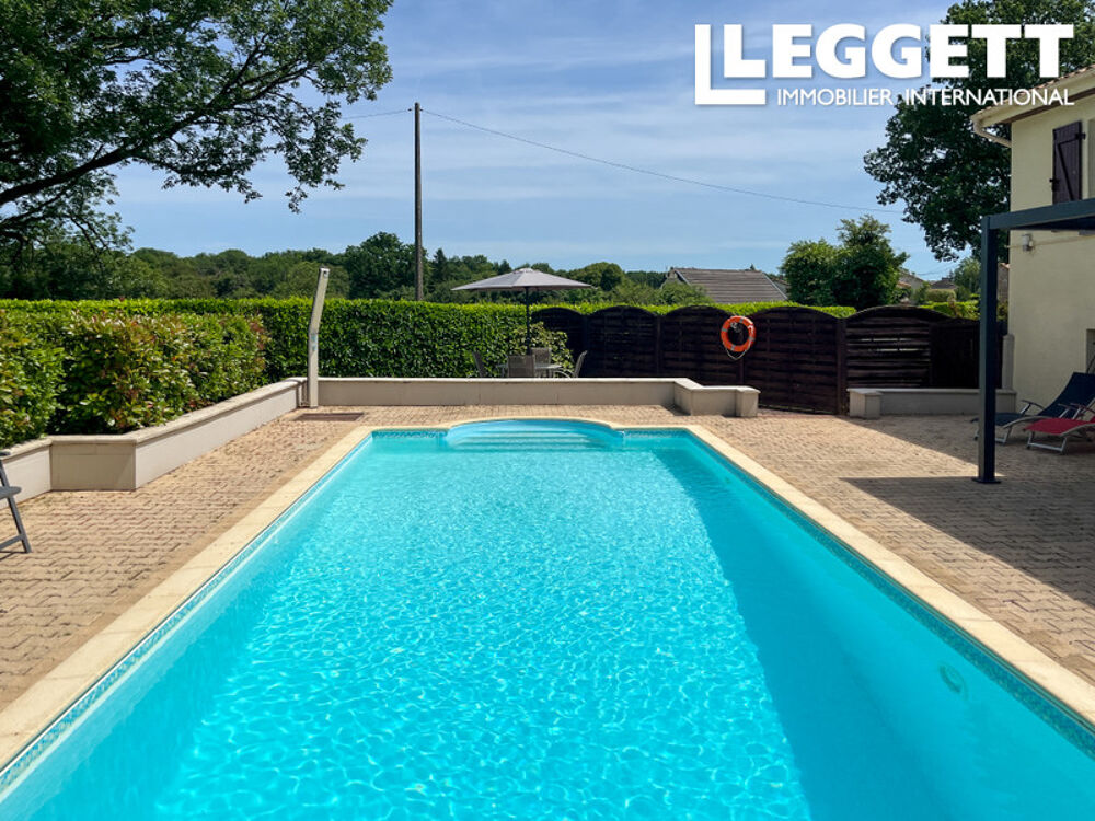 Superbe propriété moderne avec piscine 10x4 m et gîte indépendant de 2 chambres ? à seulement 5 km de Civray !