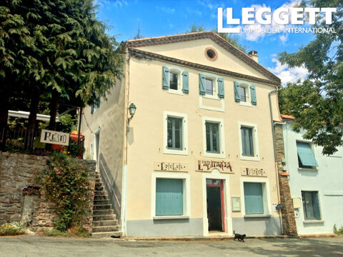 Charmant ancien bar-restaurant de village avec appartement des propri&eacute;taires et jardin, dans la Montagne Noire 205000 11160 Castans