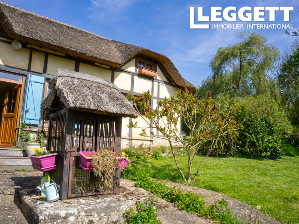 Vente Maison Charmante chaumière Normande et sa dépendance réhabilitée en grand studio avec entrée indépendante. Ellecourt