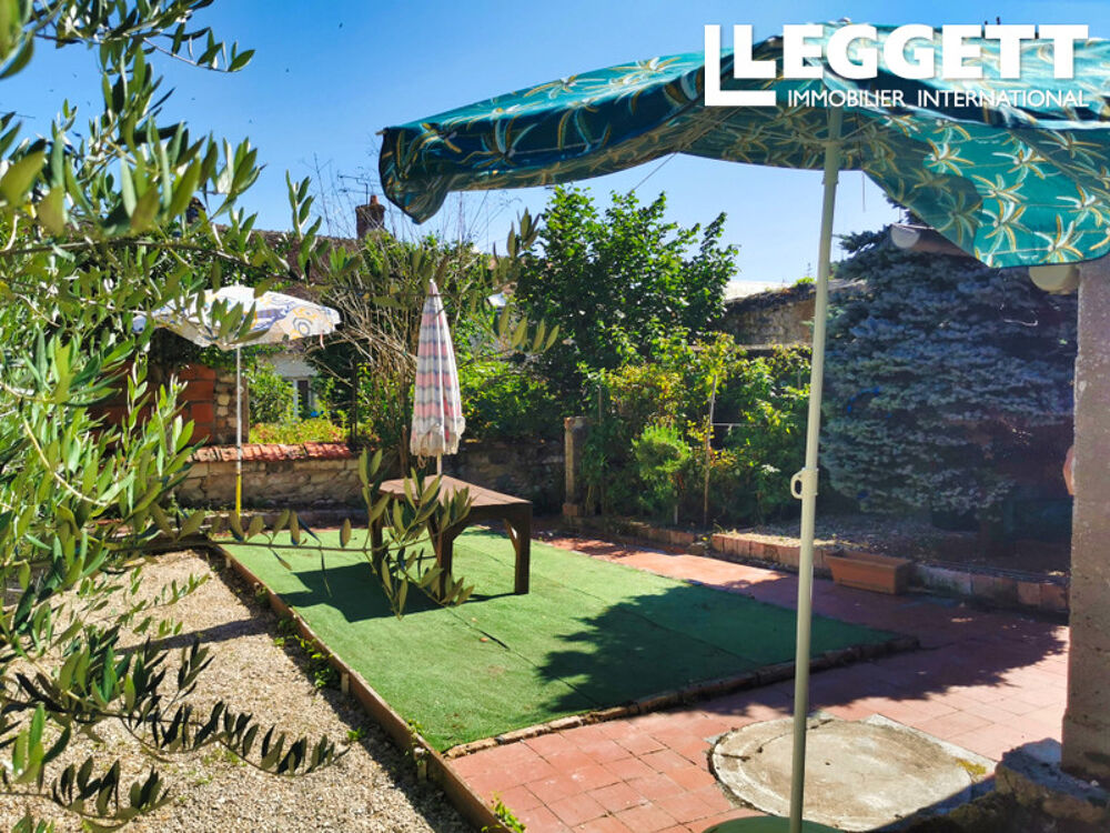 Maison de ville en pierre, jardin à proximité, maison de vacances ou gîte Saint-Aignan-sur-Cher 41.