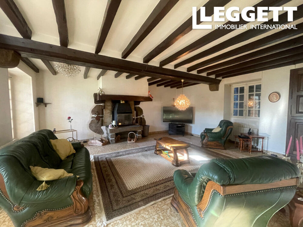 Vente Maison Spacieuse maison de campagne de 4 à 5 chambres avec piscine, granges et grand jardin Le housseau-brÉtignolles