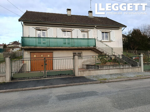   Maison individuelle de 3 chambres, situ�e dans le village de Marsac, en Creuse. Maison - 6 pi�ce(s) - 115 m�