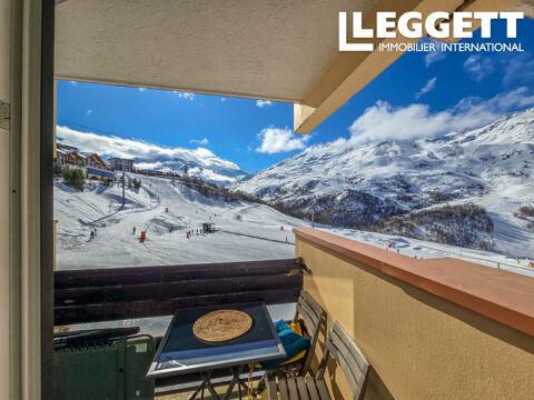   Appartement lumineux skis aux pieds avec balcon plein sud et vue d�gag�e, � vendre aux Menuires, Trois Vall�es Appartement - 2 pi�ce(s) - 39 m�