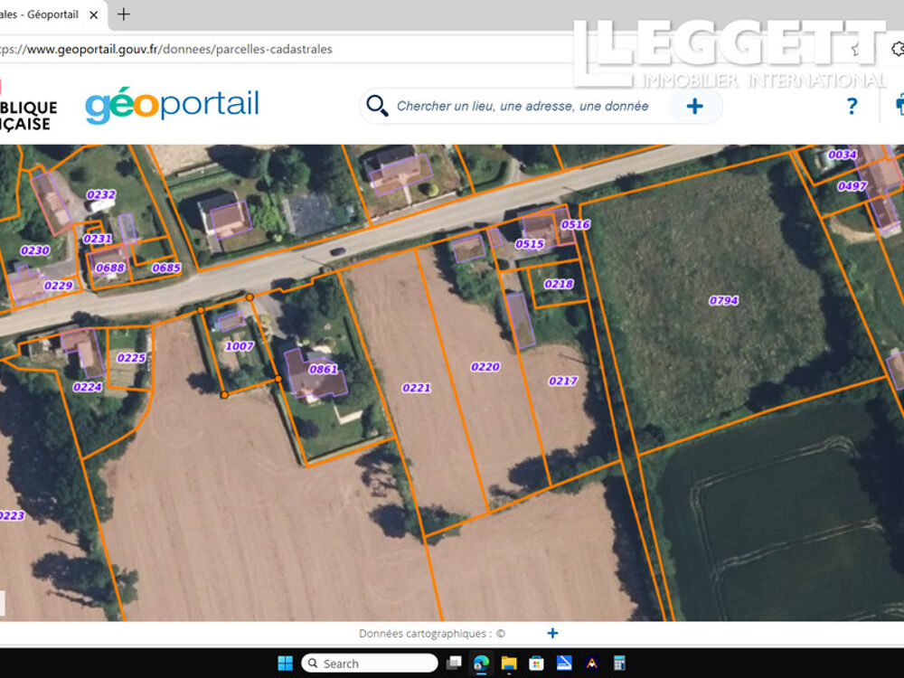 Vente Terrain Un terrain constructible avec une belle vue. Landeleau