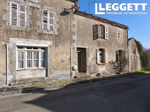   Une maison de village de 2/3 chambres � r�nover avec garage, cour et petit jardin Maison - 6 pi�ce(s) - 83 m�