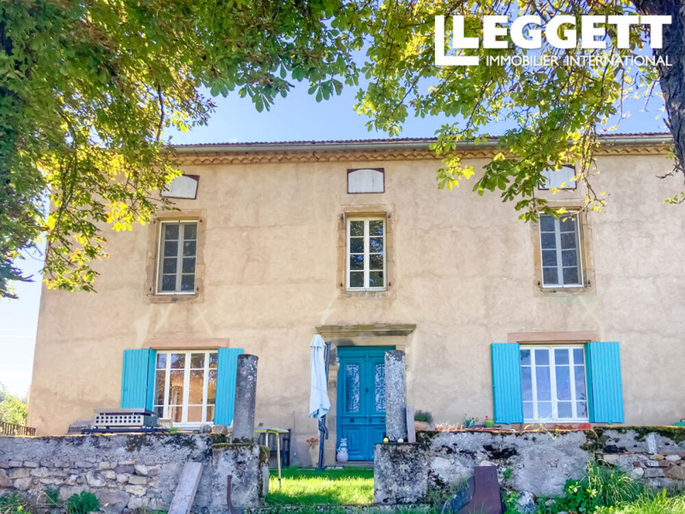 Vente Maison Très belle maison familiale avec vue époustouflante, piscine et chambres d?hôtes, à 5 min de Cordes-sur-Ciel Vindrac-alayrac