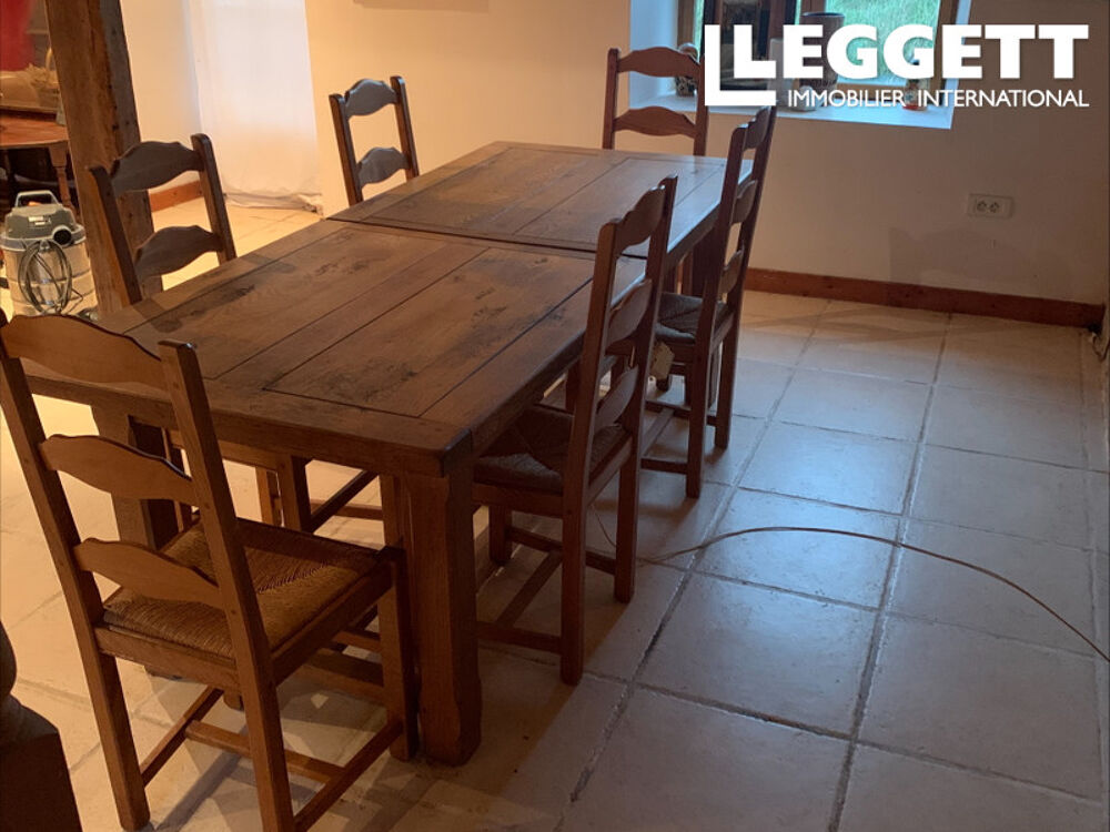 Vente Maison Maison jumelée de 3 chambres comprenant salon/salle à manger, cuisine et salle de bain dans un hameau rural Lussac-les-Églises