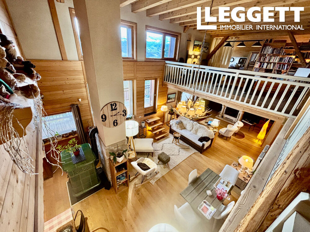Vente Maison Chalet de 5 chambres à vendre à Passy, dans la vallée de Chamonix, Emplacement ensoleillé avec vue imprenable. Passy