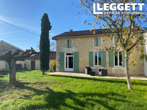   Charmante maison de caract�re de 4 chambres avec un beau jardin clos, une grande grange et abri de camping car Maison - 6 pi�ce(s) - 173 m�