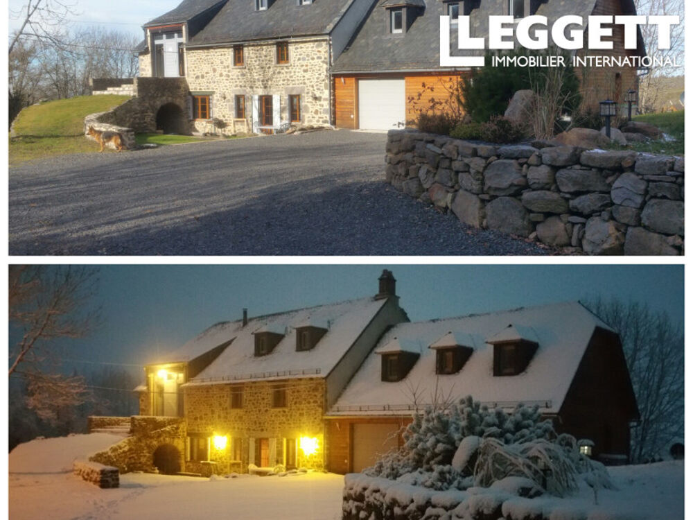 Vente Maison Maison de cinq chambres, avec grand salon et cuisine, appartement d'amis et salle de jeux avec deux garages. Égliseneuve-d'entraigues
