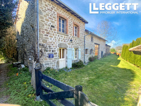   Une maison creusoise avec deux logements séparés, une grange et un jardin attenant avec vue imprenable. Maison - 7 pièce(s) - 139 m²