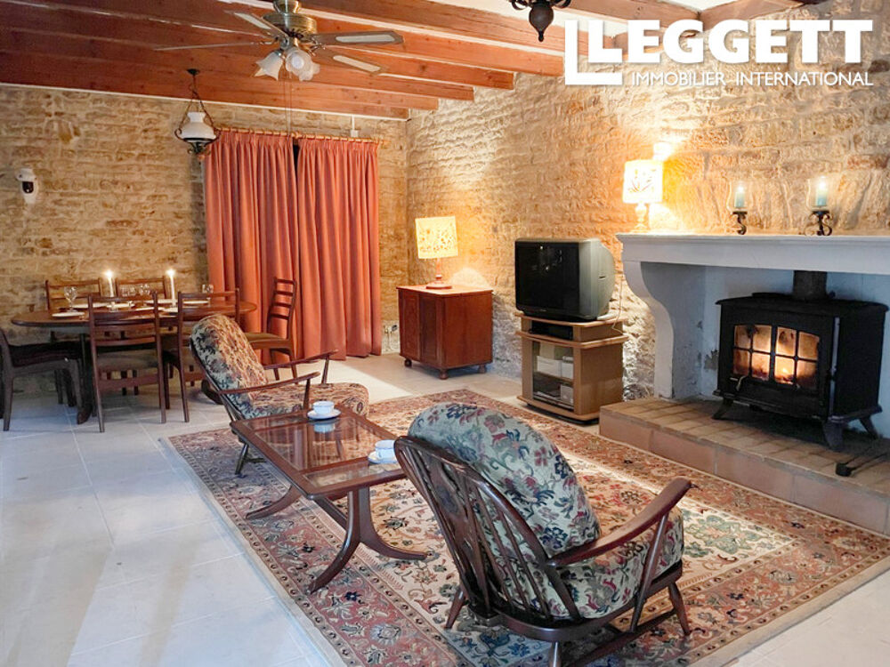 Grande longère 5 chambres avec piscine, véranda, jardin et dépendances