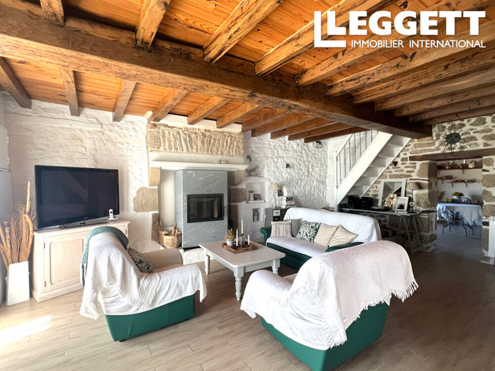 Vente Maison Belle propriété en pierre modernisée d'hameau, avec grand jardin, 3 chambres, Fosse septique aux normes. Toulx-sainte-croix