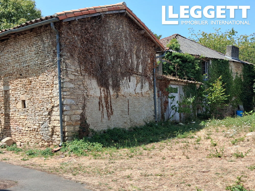 Maisonnette d'une chambre avec grange et une autre maison à rénover