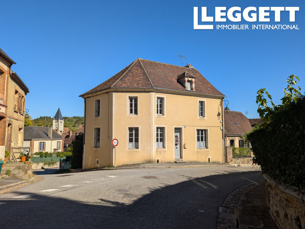 Longny au Perche, historic townhouse. Two separate flats, potential for rental investment...