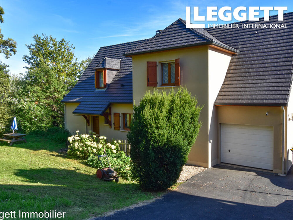 Vente Maison Maison contemporaine indépendante de 4 chambres avec piscine, terrasse et vue  (Limitrophe Corrèze/Dordogne) Cublac