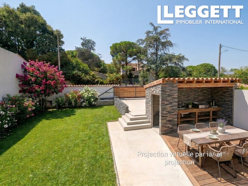 Vente Maison Maison neuve 3 chambres 2 salles de bain, avec jardin, cour et cuisine d'été à 10 min de Limoux Lauraguel
