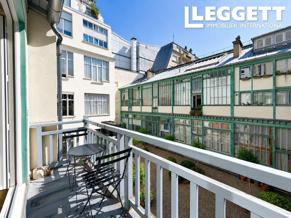 Vente Appartement PARIS XVI ? SABLONS ? Élégant 40m² avec balcon de 3m2, dernier étage, calme absolu et belle luminosité Paris 16