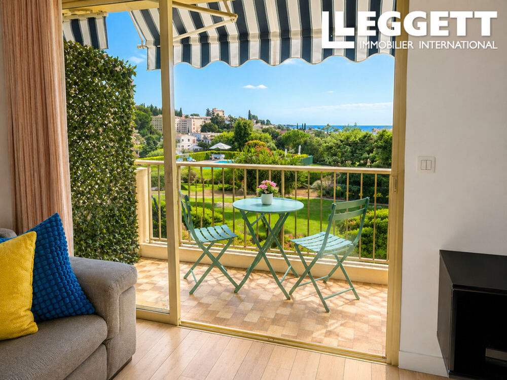 Vente Appartement Antibes ? 2/3 pièces rénové de 47 m² | Vue mer | Terrasse | Piscine | Parking privé | Calme absolu Antibes