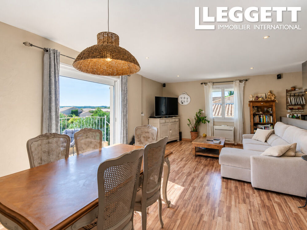 Vente Maison Maison spacieuse de 175 m² avec piscine 10 x 5 m, vue dégagée et rez-de-jardin polyvalent à Ouveillan Ouveillan