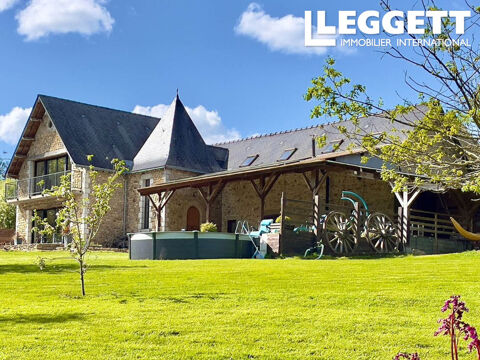   Maison de 6 chambres en bord de lac, vendue meublée, avec lac privé et terrasse ? Prête à vivre en Mayenne Maison - 10 pièce(s) - 215 m²