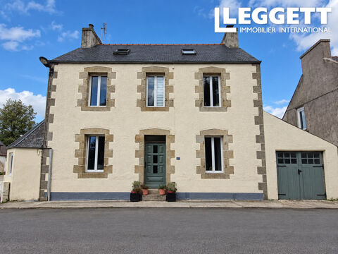   Charmante maison de 3 chambres avec jardin, garage et beaucoup de caractère à Bolazec Maison - 5 pièce(s) - 110 m²