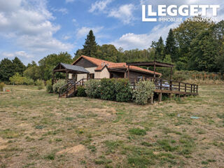 Vente Maison Maison de 4 chambres en plein pied sur 9300m² de terrain avec piscine et terrasse Pageas