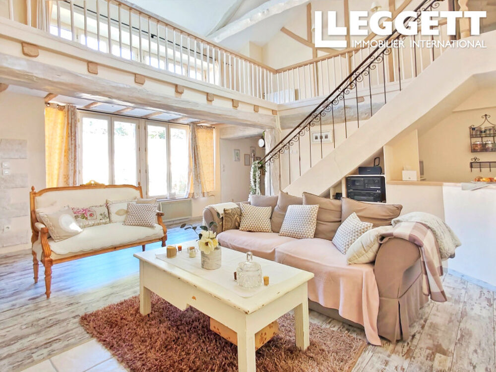 Vente Maison Maison de caractère aux beaux volumes avec nombreuses dépendances et grand jardin à 10 minutes de Loudun SammarÇolles