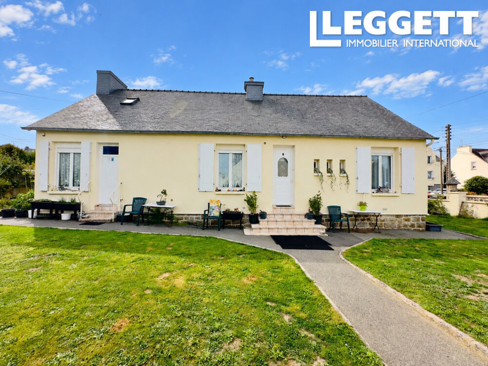 Vente Maison SAINT-MARTIN-DES-CHAMPS ? Maison de plain-pied avec jardin, aux portes de Morlaix et proche du littoral Saint-martin-des-champs
