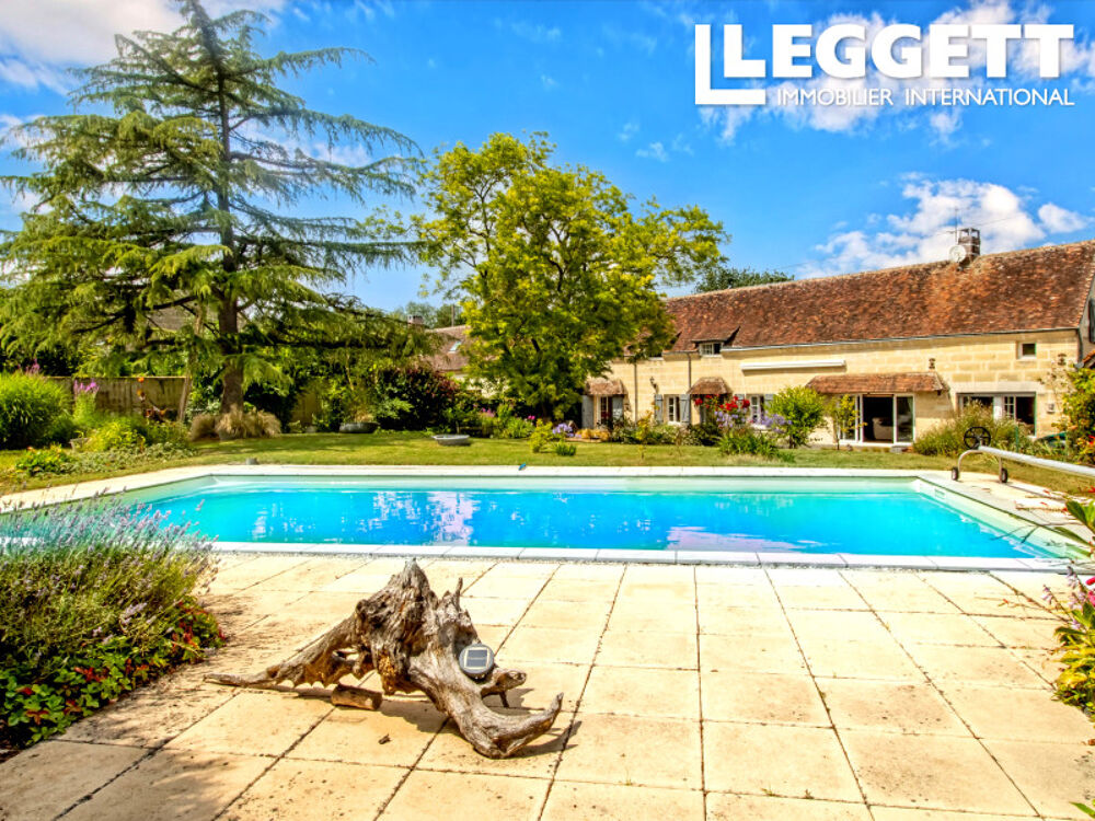 Vente Maison Résidence secondaire Vallée de Ronsard & perche Vendômois<br />5 chambres & 1 piscine 360° Leggett immobilier 41 Couture-sur-loir