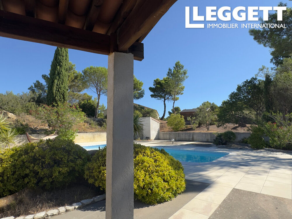 Vente Maison Villa avec vue panoramique, piscine, double garage et jardin paysager à Bize-Minervois Bize-minervois