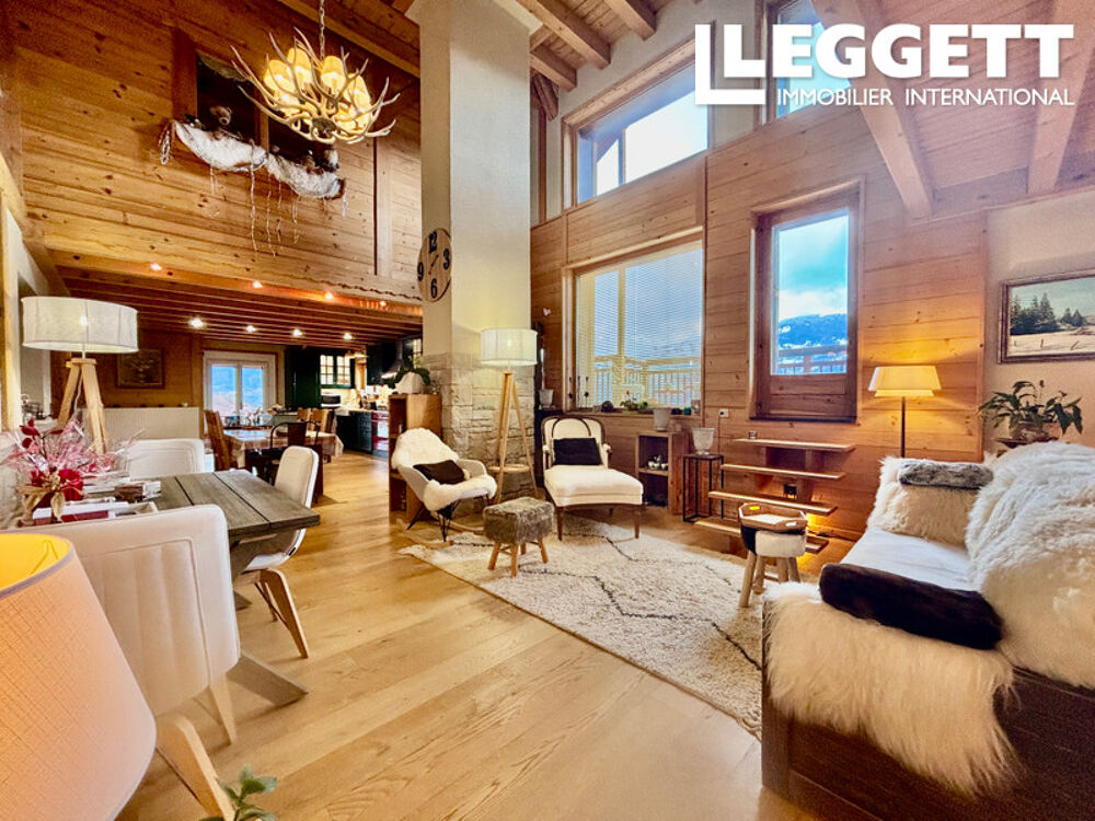 Vente Maison Chalet de 5 chambres à vendre à Passy, dans la vallée de Chamonix, Emplacement ensoleillé avec vue imprenable. Passy